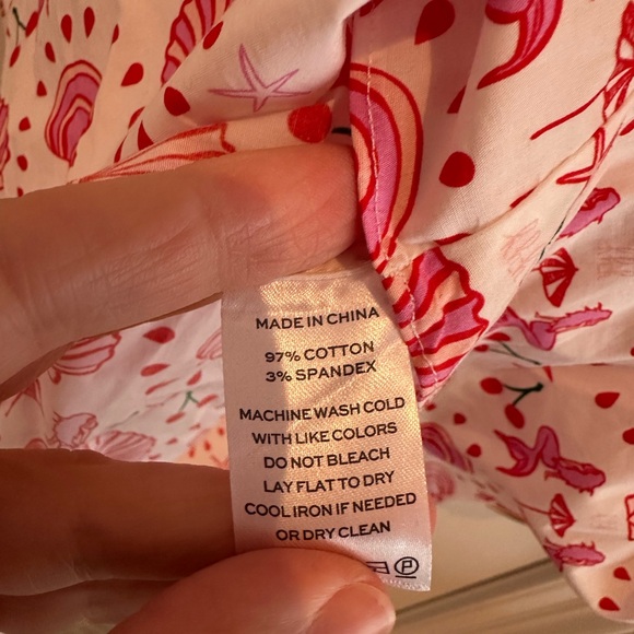 Hill House Red and White Nap Dress - Picture 5 of 5